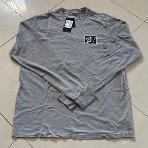 Peloton Gray Long Sleeve Men's Tee